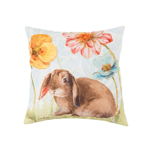 Floppy Ear Bunny Indoor/Outdoor Decorative Pillow
