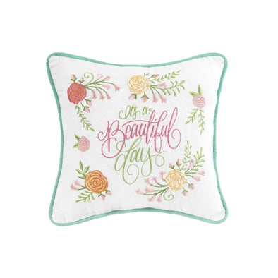 It's A Beautiful Day Decorative Pillow