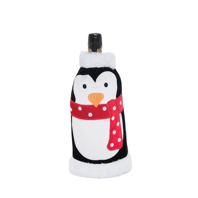Penguin Wine Bottle Cover