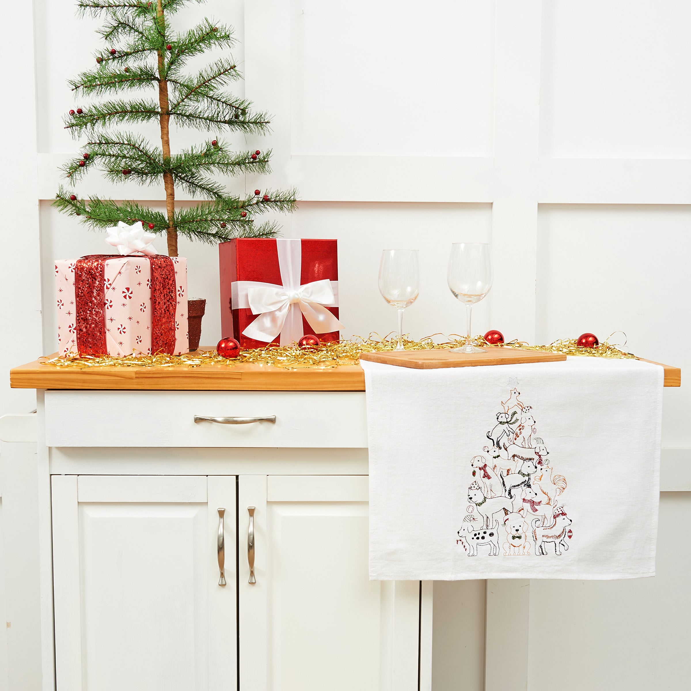 Christmas Tree Dish Towel