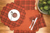 autumn Remington plaid thanksgiving table linens
