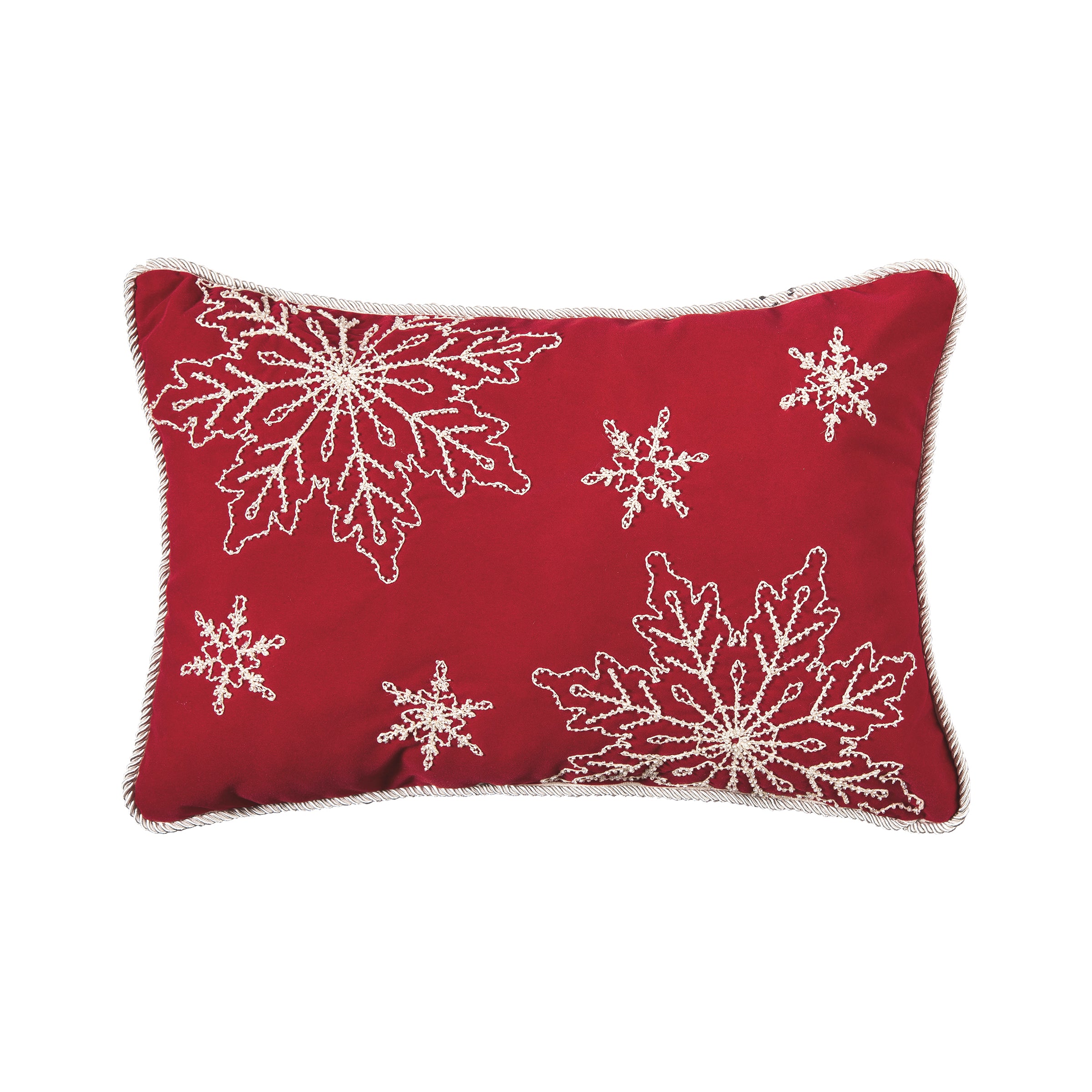 Snowy Trees Pillow by C&F Home