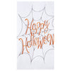 happy halloween, spider web, kitchen towel