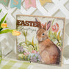 easter greeting wall art