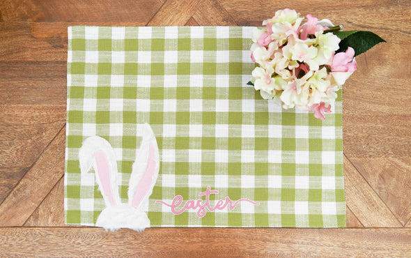 Easter Bunny Ears Table Linens
